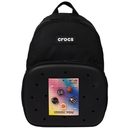 Crocs(tm) Back to School Black Backpack with Sports Jibbitz(tm) Charms