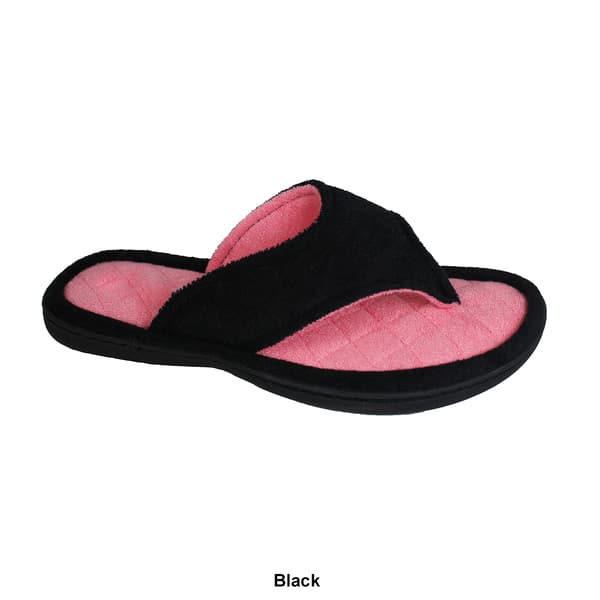 Womens Ellen Tracy Terry Thong Slippers