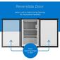 HomeLabs 3.0 cu. ft. Freezer Compact w/ Lock - image 4