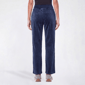 Womens Hasting & Smith Solid Straight Leg Velvet Sweatpants - image 2