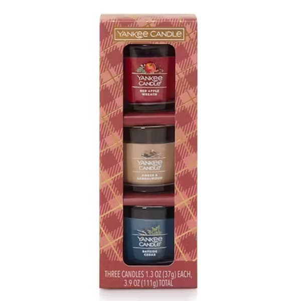 Yankee Candle&#40;R&#41; 3pk. Sweater Weather Mini Votives