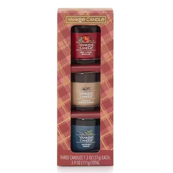 Yankee Candle&#40;R&#41; 3pk. Sweater Weather Mini Votives - image 