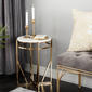 9th & Pike® Gold-Tone Metal Contemporary Accent Table - image 6
