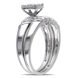 Loveblooms™ 1/10ctw. Round Diamond Bridal Ring Set