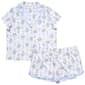 Womens Laura Ashley(R) Daisy Bouquet Boxer Pajamas Set - image 1