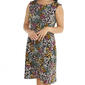 Petite Connected Apparel Sleeveless Floral Shift Dress - image 3