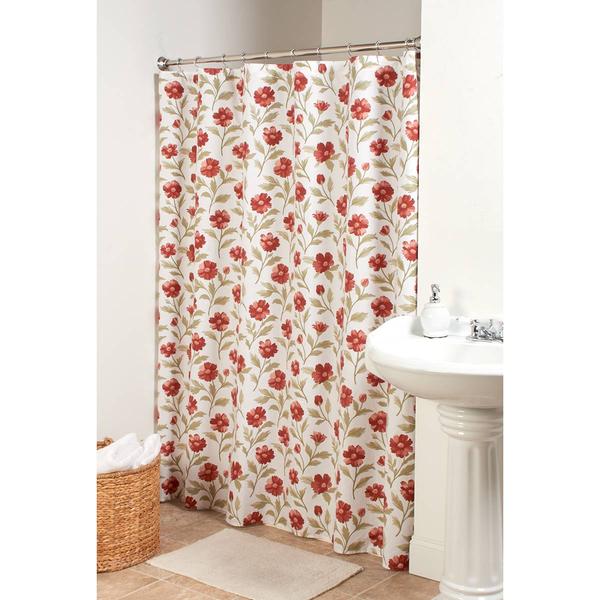 Sabrina Soto Sabrina Floral Shower Curtain - image 