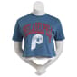 Womens ''47 Brand Philadelphia Retro Box Crop Top Tee - image 2