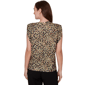 Womens Emaline Key Items Cap Sleeve Abstract Dot Blouse - image 2