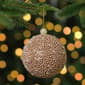 Northlight Seasonal 4in. Beaded Christmas Ball Ornament - image 2