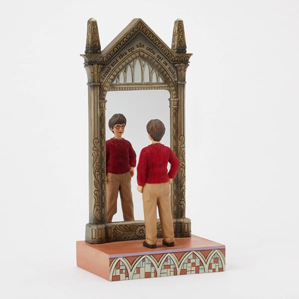 Jim Shore Harry Potter Harry & Mirror of Erised Figurine
