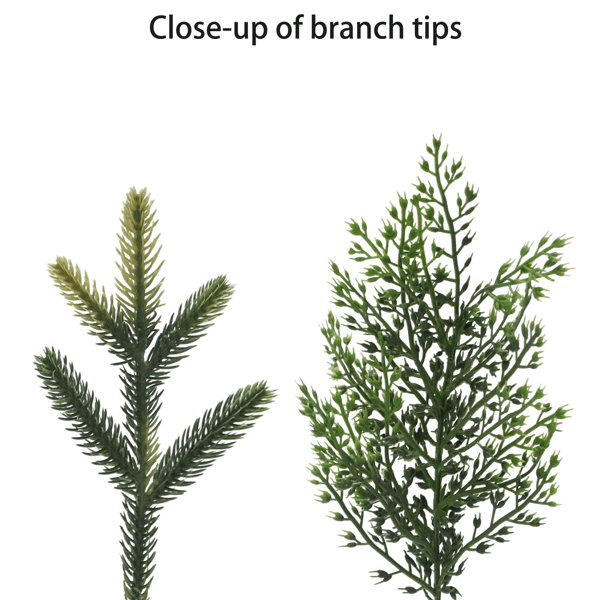 Puleo International 6ft. Pre-Lit Adorned Garland