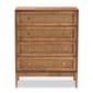 Baxton Studio Ramiel Modern Ash Walnut Wood 4-Drawer Chest - image 3