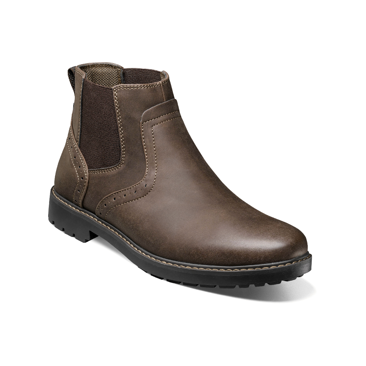 Mens Nunn Bush Delton Plain Toe Chelsea Boots