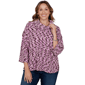 Women''s Ruby Rd. English Countryside Cowl Neck Spacedye Chenille - image 1