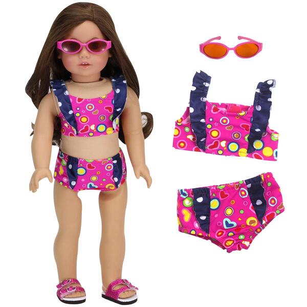 Sophia&#39;s® Swimsuit and Sunglasses Set