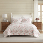 Laura Ashley® Rosemoore Reversible Quilt Set - image 1