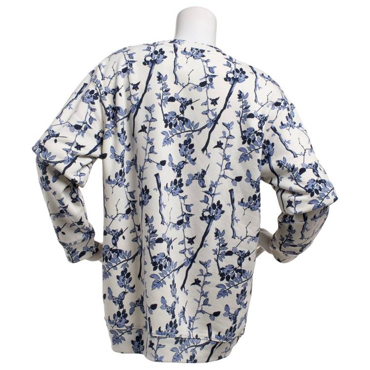 Plus Size Architect® Long Sleeve Vine Leaf Sweatshirt