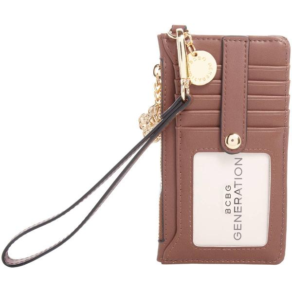 BCBG Top Zip Dot Wristlet