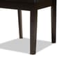 Baxton Studio Ani Dark Brown Finished Wood 5pc. Dining Set - image 6