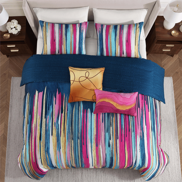 Bebejan® Modern Palette 100% Cotton Sateen 5pc. Comforter Set