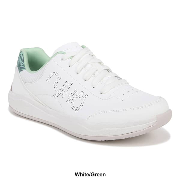 Womens Ryka Courtside Lace-Up Athletic Sneakers