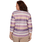 Plus Size Alfred Dunner Grand Bazaar Ripple Stripe Blouse - image 2