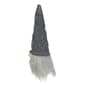Northlight 8in. Lighted Grey Knit Gnome Head Christmas Ornament - image 3