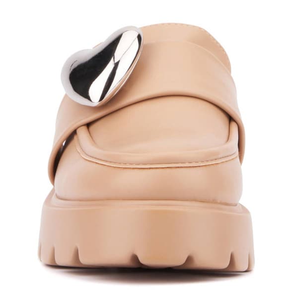 Womens Olivia Miller Heartless Platform Mules