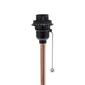 LimeLights Rose Stick Lamp w/Charging Outlet/White Shade-Set of 2 - image 8