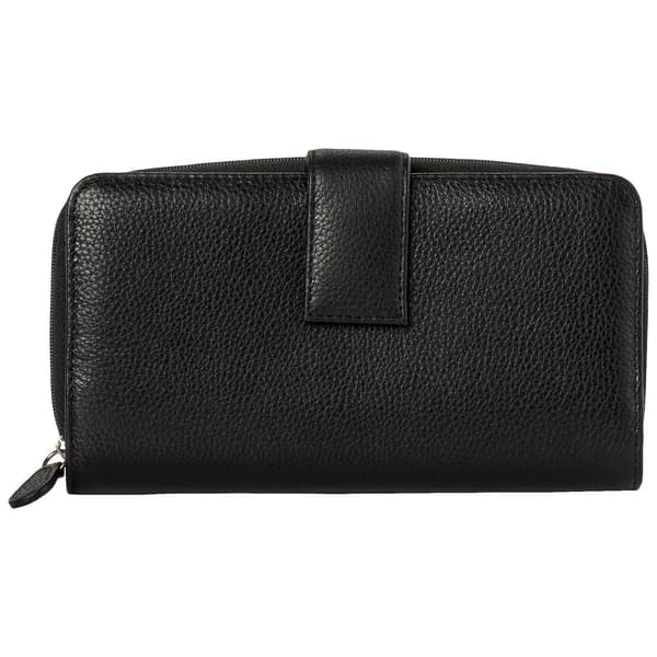 Womens Mundi Rio Clear Black Clutch - image 