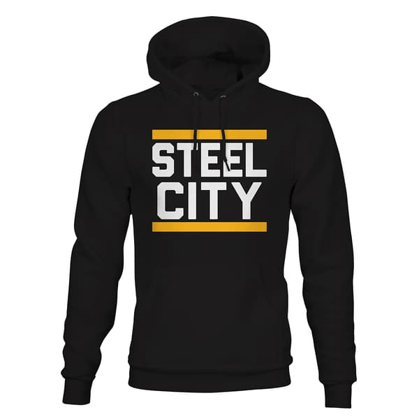 Mens Tailgate Steel City Pittsburgh Hoodie - image 