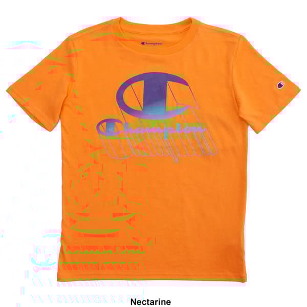 Boys &#40;8-20&#41; Champion&#174; Lineage Short Sleeve Tee - Black
