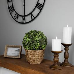Northlight Seasonal Potted Artificial Boxwood Spring Plant