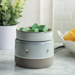 Candle Warmers Etc. Glazed Concreate 2-In-1 Deluxe Warmer