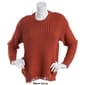 Womens Architect&#174; Long Sleeve Fringe Trim Pullover Sweater - image 2
