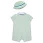 Baby Boy (3-12M) Little Me® Golf Romper W/ Hat - image 2
