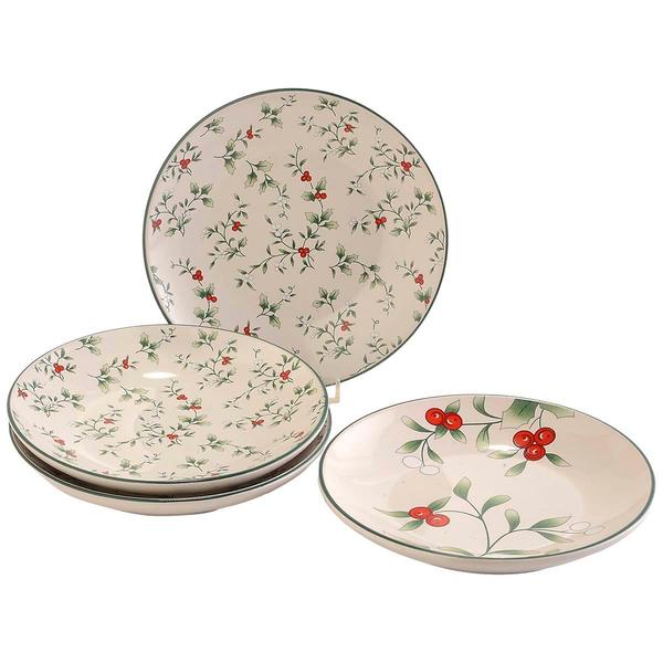 Pfaltzgraff(R) Winterberry Set of 4 6in. Appetizer Plates - image 