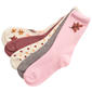 Womens Happy Harvest 5pk. Leaf Solid Harvest Crew Socks - image 1