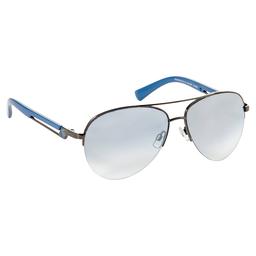 Mens SOUTHPOLE Semi-Rimless Combo Aviator Sunglasses