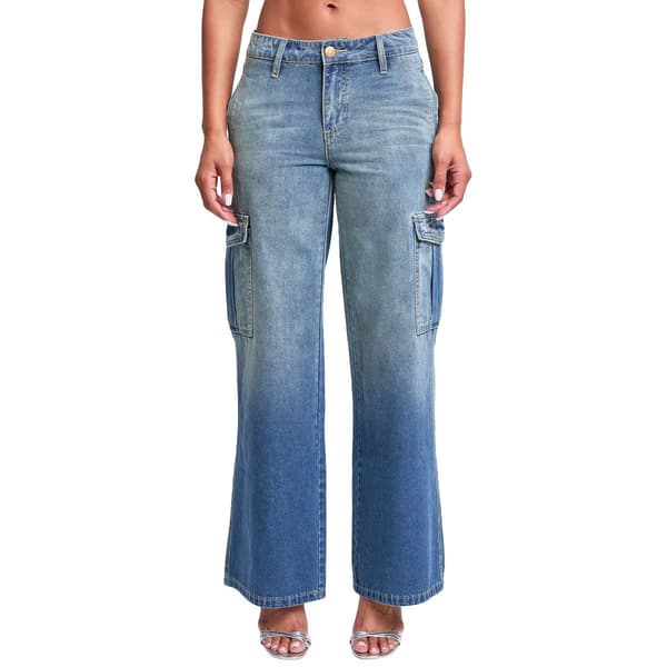 Juniors YMI&#40;R&#41; Relaxed Fit Ombre Cargo Jeans - image 