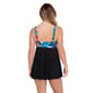 Plus Size Great Lengths Vee Plunge Swimdress - image 2