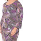 Plus Size White Mark Elegant Joanna Paisley Sheath Dress - image 12