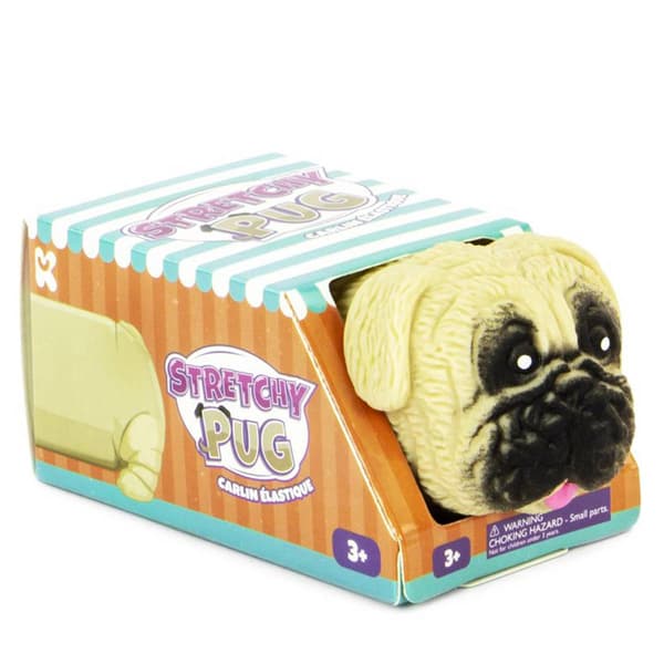 KeyCraft(R) Stretchy Pug Sensory Toy - image 