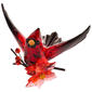 Ganz Poinsettia Cardinal Ornament - image 1