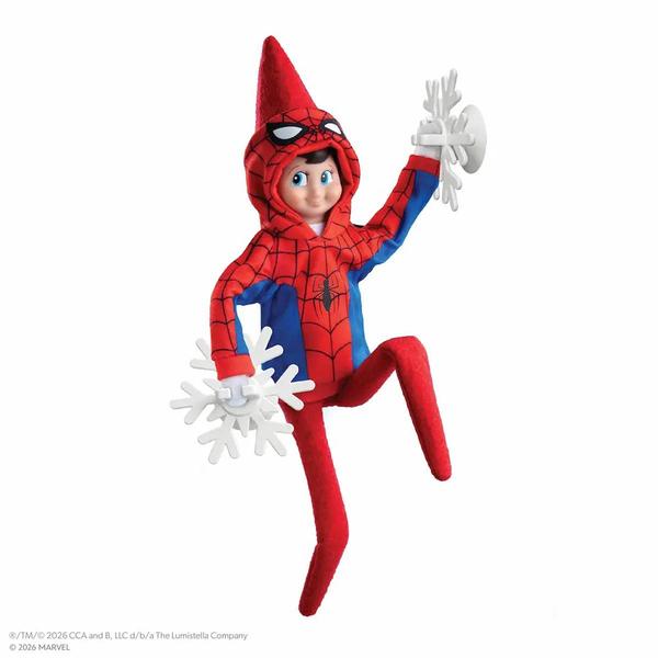 The Elf on the Shelf(R) Claus Couture Spider-ManWeb Hero Hoodie Set
