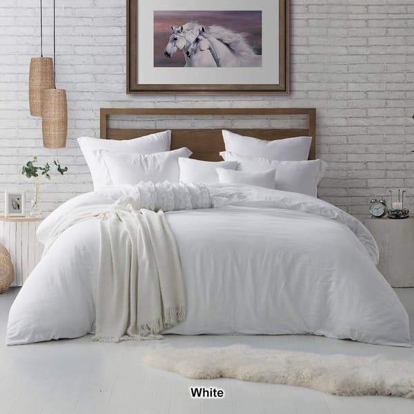 Cathay&#174; Swift Home&#174; Contemporary Microfiber Crinkle Duvet Set