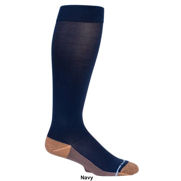Mens Dr. Motion Single Pair of Copper Sole Compression Socks