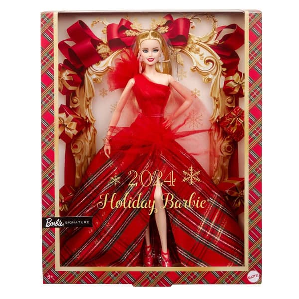 Barbie&#174; 2024 Holiday Blond Barbie