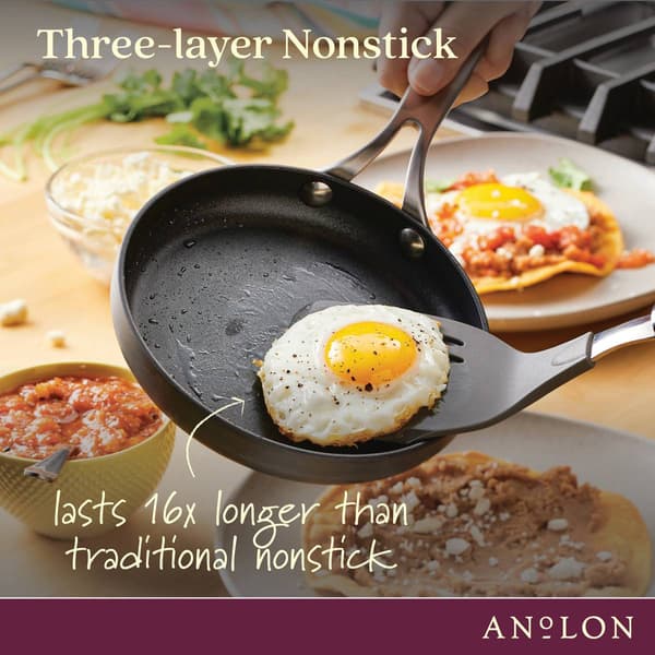 Anolon&#174; Hard Anodized Nonstick Mini Skillet Frying Pan